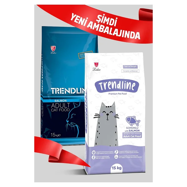 Trendline Somonlu 15 Kg Yetişkin Kedi Maması - Görsel 2