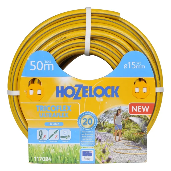 Hozelock 117006 Tricoflex Ultraflex 1/2 İnç 25 M Bahçe Hortumu - Görsel 4