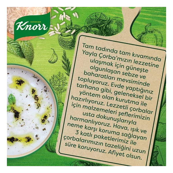 Knorr Yayla Hazır Çorba 70 Gr - Görsel 5