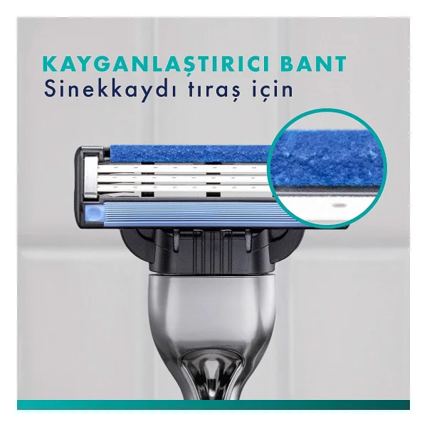 Gillette Mach3 4'lü Yedek Tıraş Bıçağı - Görsel 6