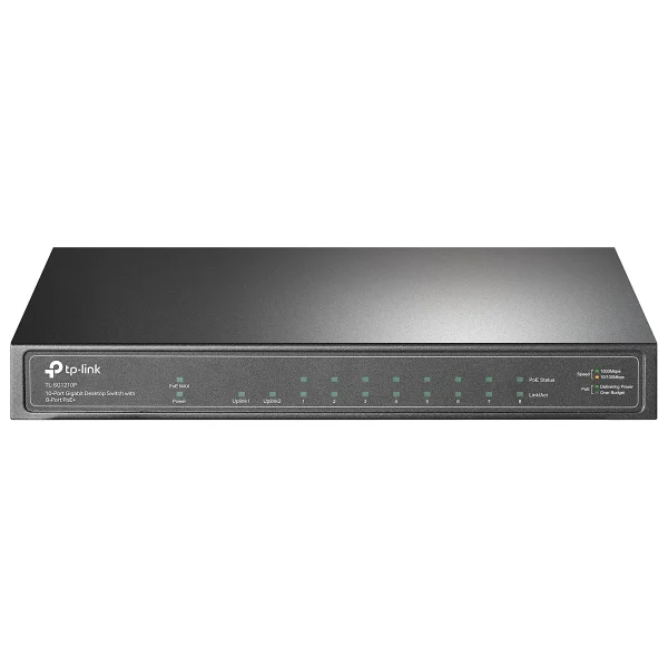 Tp-Link Tl-Sg1210p 8 Port 10/100/1000 Mbps Gigabit Switch - Görsel 3