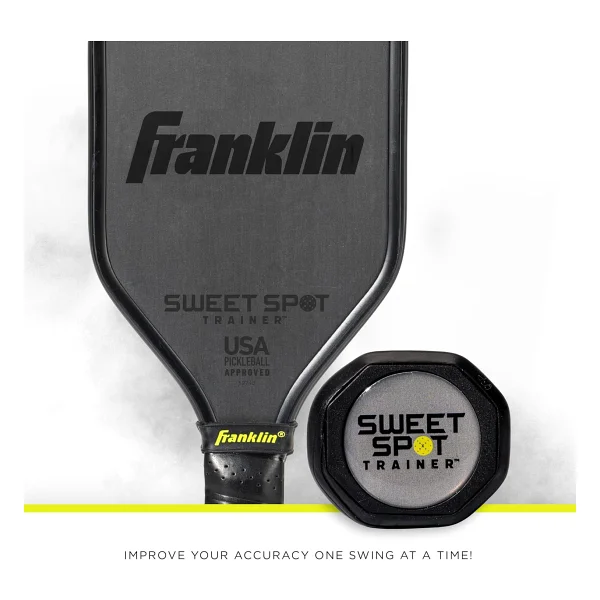 Franklin Sports Sweet Spot Antrenman Pickleball Küreği - Pickleball Antrenman Küreği Ekstra Uzun Saplı - Sweet Spot Shot Mini Kürek Başı Küreği Salıncak Eğitimi İçin - Görsel 4