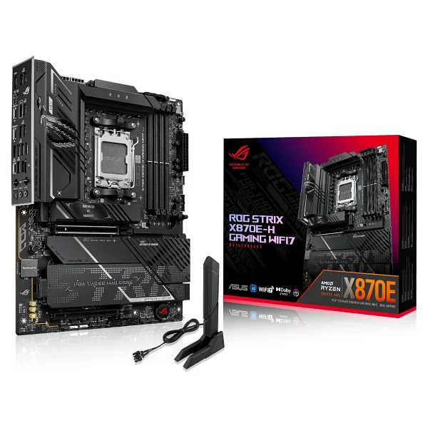 Asus Rog Strix X870-A Gaming Wi-Fi AMD Am5 DDR5 Atx Anakart - Görsel 9