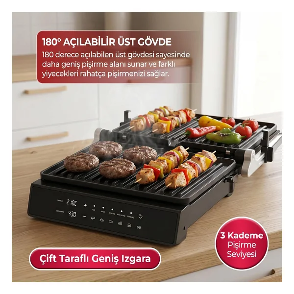 Sinbo Ssm-2596 2000 W Izgara Ve Tost Makinesi - Görsel 6