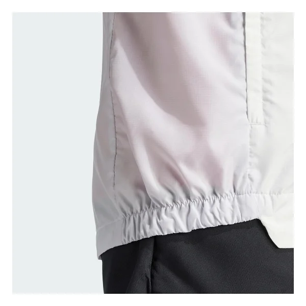 adidas Kadın W MT P WIND J Spor Üst Giyim/Rüzgarlık DSHGRY/WHITE XS - Görsel 3