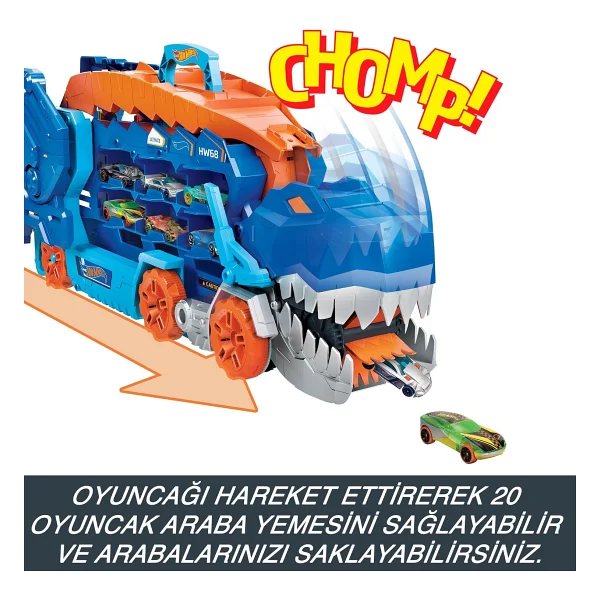 Hot Wheels Ultimate T-Rex Tır HNG50 - Görsel 4