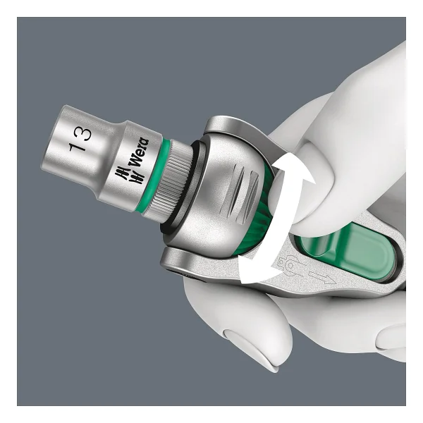 Wera 8100 05004016001 1/4" 28 Parça Cırcırlı Lokma Takımı - Görsel 6