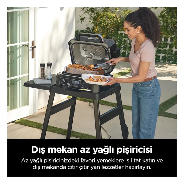 Ninja Woodfire Pro XL Elektrikli Bbq Izgara - Görsel 6