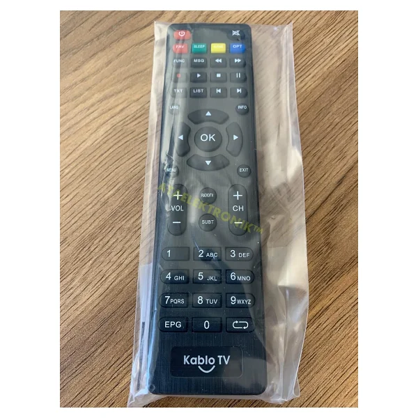 ORJİNAL Neta Kablo Tv Teledünya Hd-8800 8900 9000 Serisi Orjinal Ve Next Tk-8001 KUMANDASI - Görsel 3