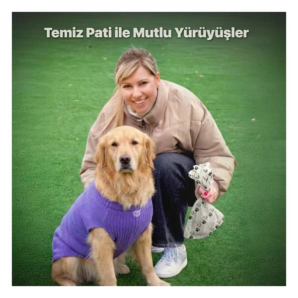 Mösta UBPet Kokulu Köpek Kaka Poşeti - 120'li Paket (8 Rulo), Dayanıklı, Sızdırmaz (33 x 22 cm) - Görsel 6