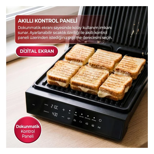 Sinbo Ssm-2596 2000 W Izgara Ve Tost Makinesi - Görsel 7