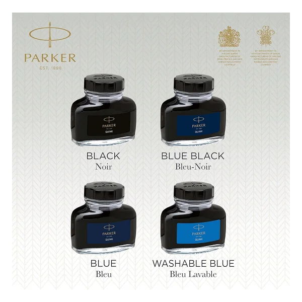 Parker Quink 57 Ml Dolma Kalem Mürekkebi Mavi - Görsel 7