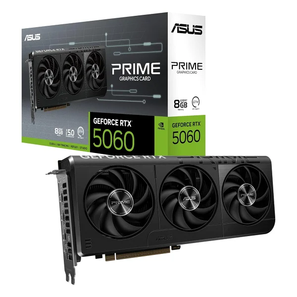 Asus RTX 5060 Lp Brk Oc Edition Rtx5060-O8g-Lp-Brk 128 Bit Gddr7 8 GB Ekran Kartı - Görsel 9