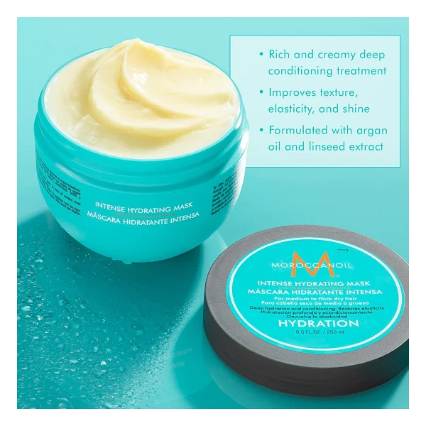 Moroccanoil Hydrating Intense Yoğun Nem Maskesi 250 Ml - Görsel 5