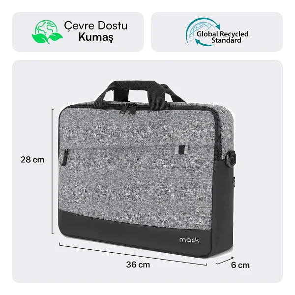 Mack Unicity Eco 15.6" Laptop Sırt Çantası - Görsel 2
