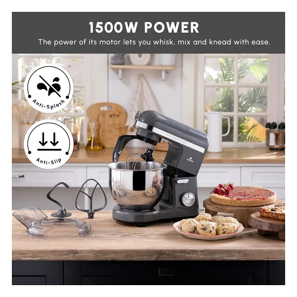 Karaca Mastermaid Chef Pro Çift Kollu 1500 W 5 Lt Mutfak Şefi - Görsel 5