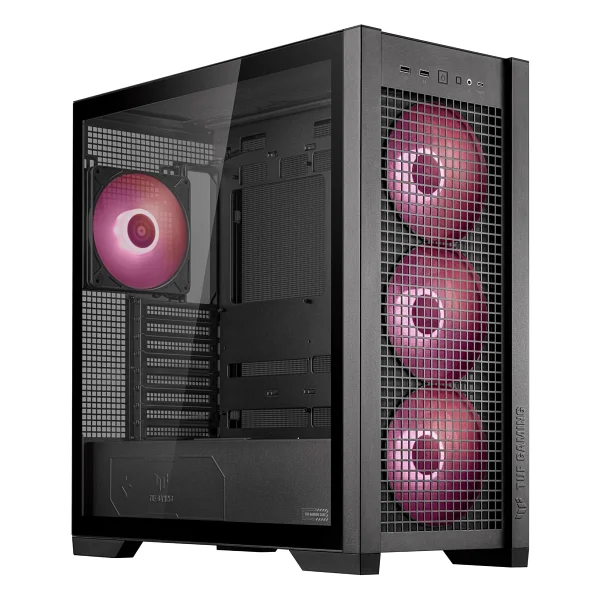 Asus Tuf Gaming Gt302 Argb Fanlı Siyah E-Atx Oyuncu Kasası - Görsel 8