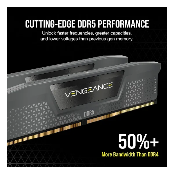 Corsair Vengeance 32 GB (2x16) 6000 MHz Cl38 Cmk32gx5m2b6000z38 DDR5 RAM - Görsel 3