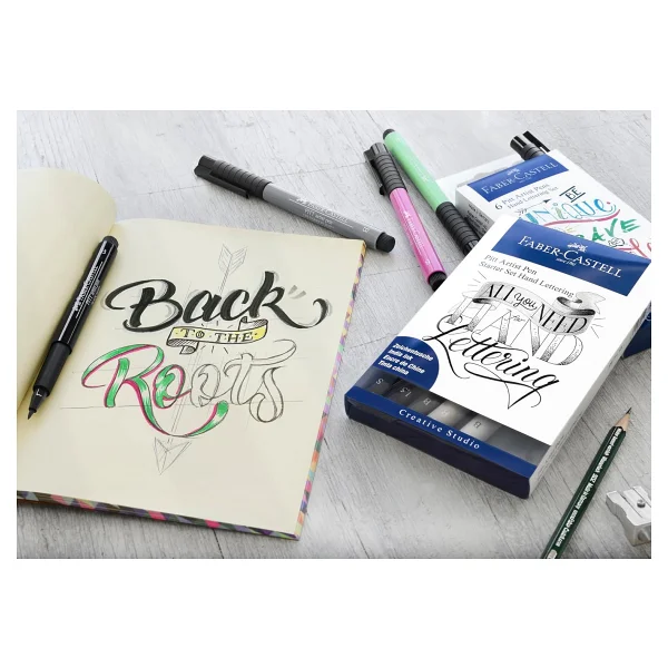 Faber-Castell Pitt Artist Starter Set 8'li Kaligrafi Seti - Görsel 5