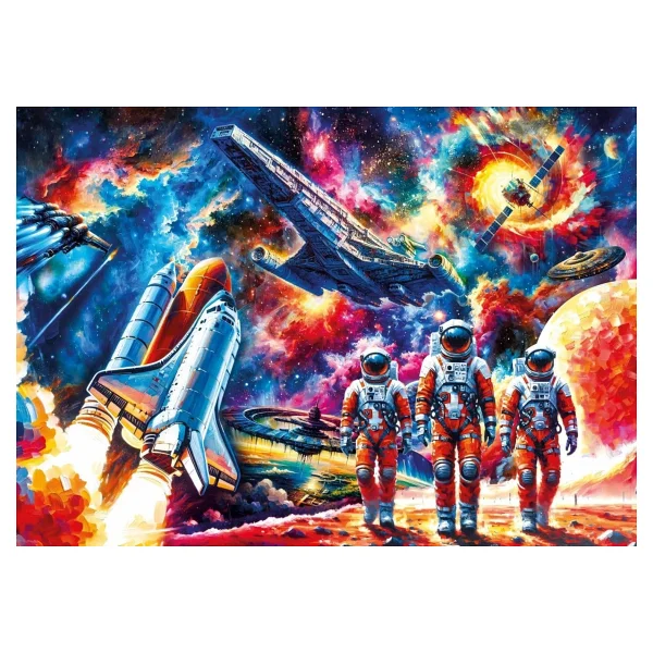 Ks Games Magical Cosmos 100 Parça Çocuk Puzzle 31506 - Görsel 8