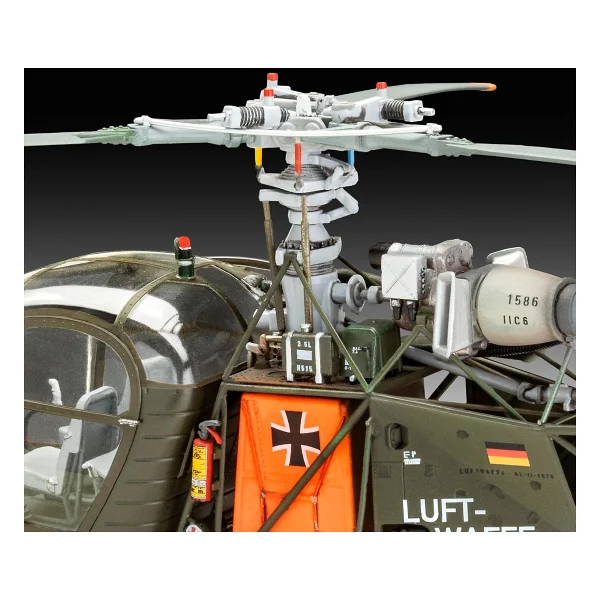 Revell Model Set Alouette II Uçak Seti - Görsel 4