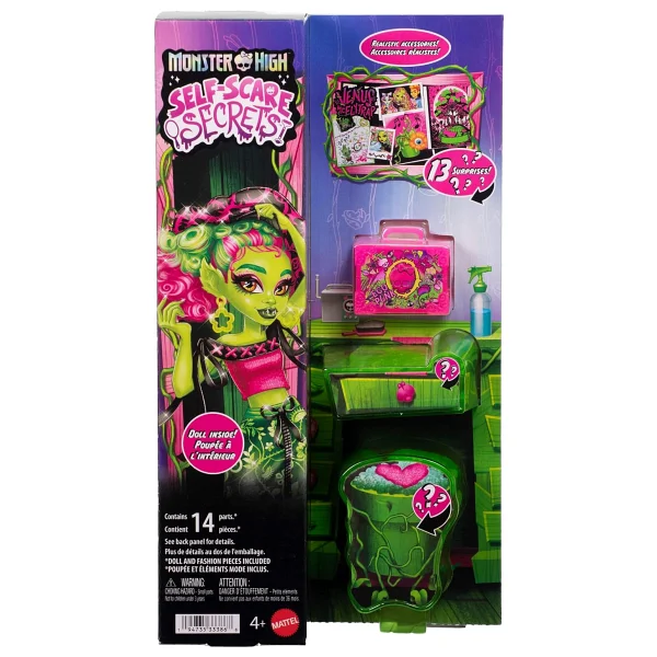 Monster High Güzellik Sırları Bebeği JHK42 - Görsel 6
