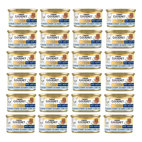 Gourmet Kıyılmış Ton Balıklı 85 gr 24'lü Yetişkin Konserve Kedi Maması - Görsel 5
