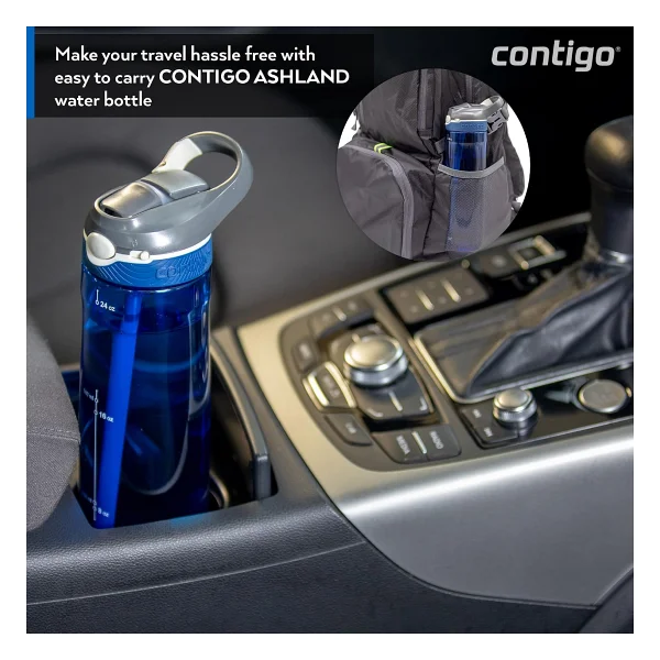 Contigo Ashland Pembe 720 Ml Tritan Su Matarası - Görsel 6