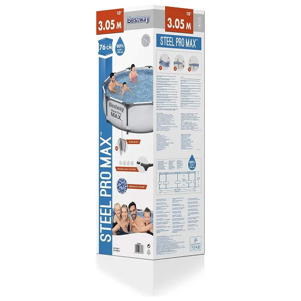 Bestway 56406 305x76 Cm Yuvarlak Prefabrik Havuz - Görsel 6