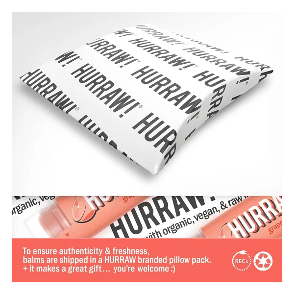 Hurraw Grapefruit Kapha Lip Balm Greyfurt 4,8 Gr - Görsel 4