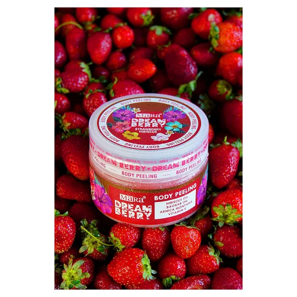 MARA KOZMETİK Dreamberry Değerli Yağlar İçeren Çilek Vücut Peeling 300gr - Görsel 3