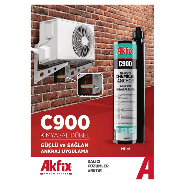Akfix C900 345 ml Kimyasal Dübel - Görsel 3