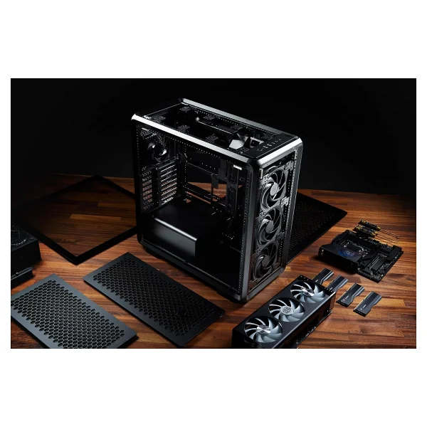Cooler Master MasterFrame 600 MF600-KGNN-S00 Fanlı Siyah E-ATX Oyuncu Kasası - Görsel 6