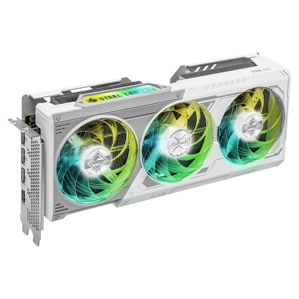 Asrock Arc B580 Steel Legend OC 192 Bit GDDR6 12 GB Ekran Kartı - Görsel 3