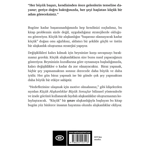 Küçük Alışkanlıklar Büyük Sonuçlar - Stephen Guise - Görsel 4