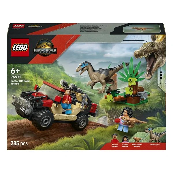 Lego 76972 Jurassic World Raptor Arazi Kaçışı - Görsel 3