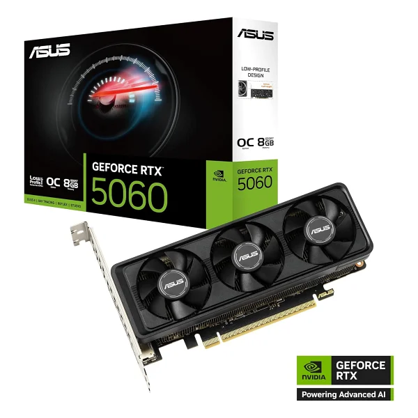 Asus RTX 5060 Lp Brk Oc Edition Rtx5060-O8g-Lp-Brk 128 Bit Gddr7 8 GB Ekran Kartı - Görsel 8