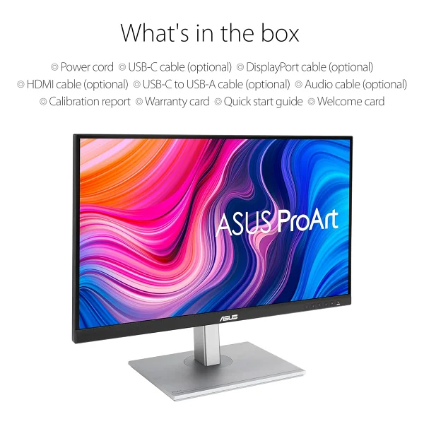 Asus ProArt PA279CV 27'' 5MS 4K HDR 3840x2160 DP/HDMI/Type-C MM Pivot IPS LED Monitor - Görsel 2