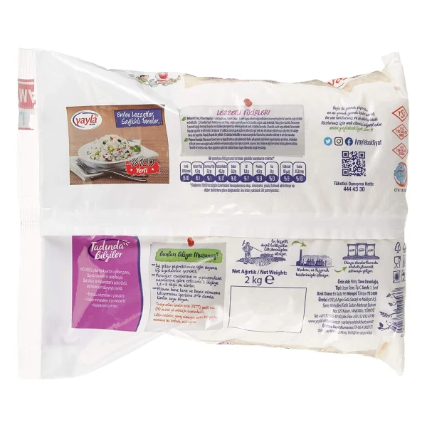 Yayla Yerli Osmancık Pirinç 2 Kg - Görsel 3