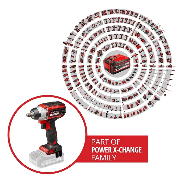 Einhell Impaxxo 18/230 Darbeli Somun Sıkma Makinesi - Görsel 3