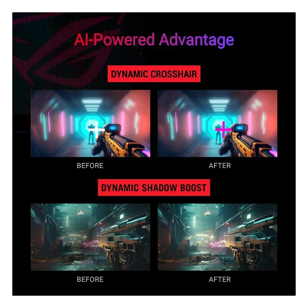 Asus Rog Strix Xg279cns 27" 0.3 Ms Full HD Pivot Ips 380 Hz Oc Oyuncu Monitörü - Görsel 6