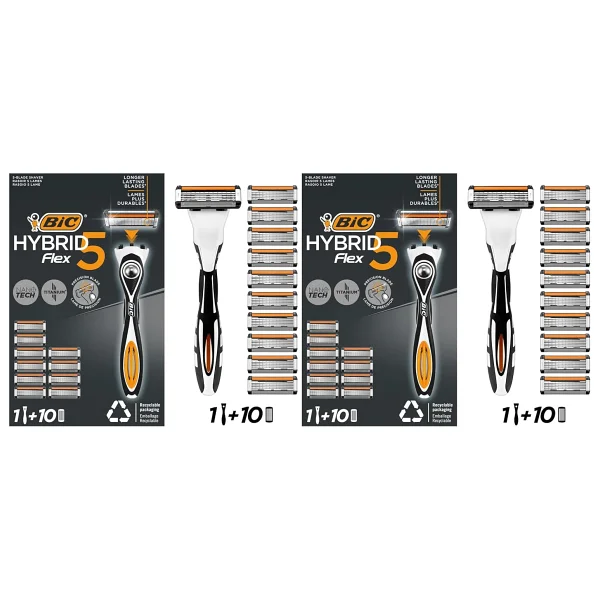 Bic Hybrid 5 Flex 10 Başlıklı Tıraş Bıçağı - Görsel 10
