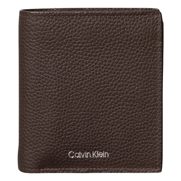 Calvin Klein Foıl Emboss Slim Trıfold W Card Cüzdan Erkek Black Tek Beden - Görsel 6