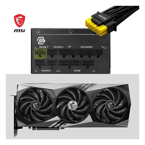 Msı Mag A1000gl Gen5 1000 W Power Supply - Görsel 3