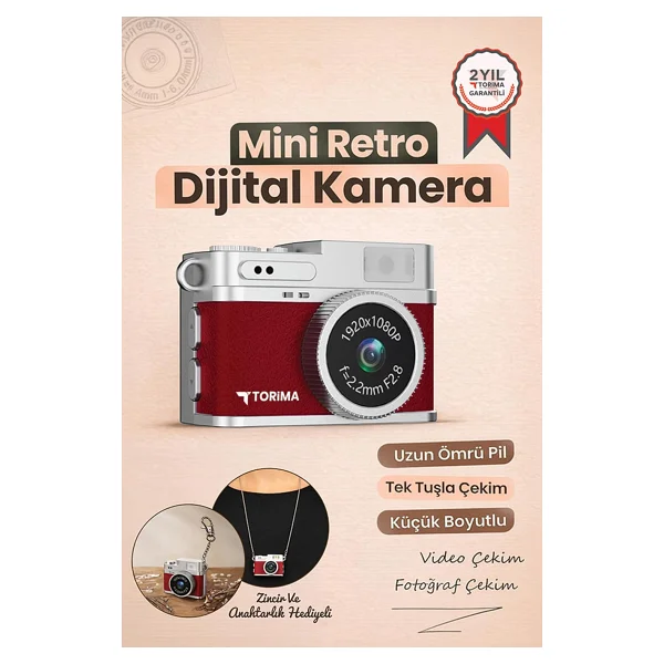 Torima Cmr35 Mor Dijital Fotoğraf Makinesi - Görsel 10