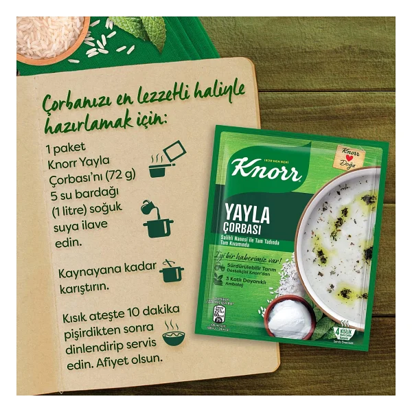 Knorr Yayla Hazır Çorba 70 Gr - Görsel 6
