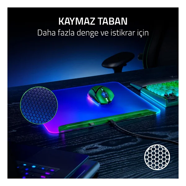 Razer Firefly V2 Pro RGB Phantom Edition Rz02-04920300-R3u1 Yeşil Mouse Pad - Görsel 9