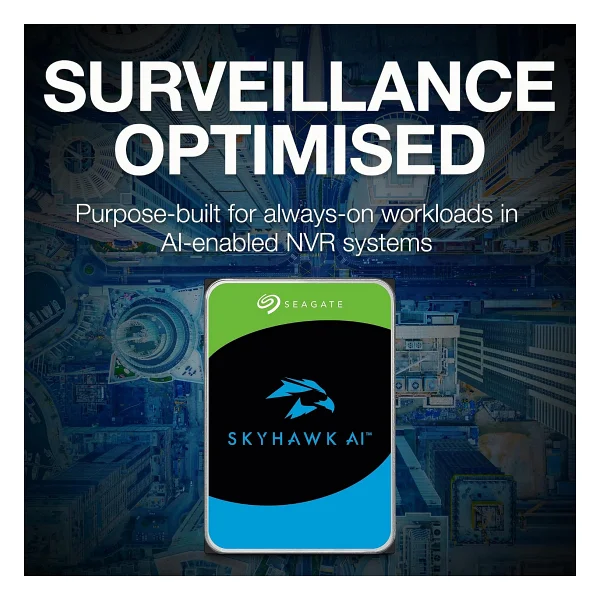 Seagate Skyhawk AI St18000ve002 Sata 3.0 7200 Rpm 3.5" 18 TB Harddisk - Görsel 4