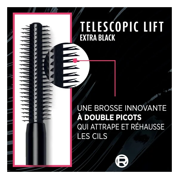 L'oreal Paris Telescopic Lift Waterproof Siyah Maskara - Görsel 4