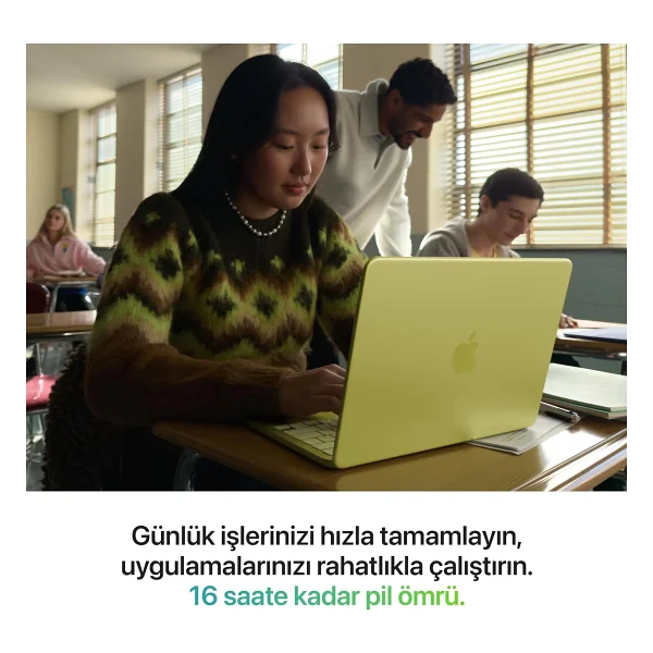 MacBook Neo 8 GB 256 GB SSD 13" Mhfa4tu/A Gümüş - Görsel 3
